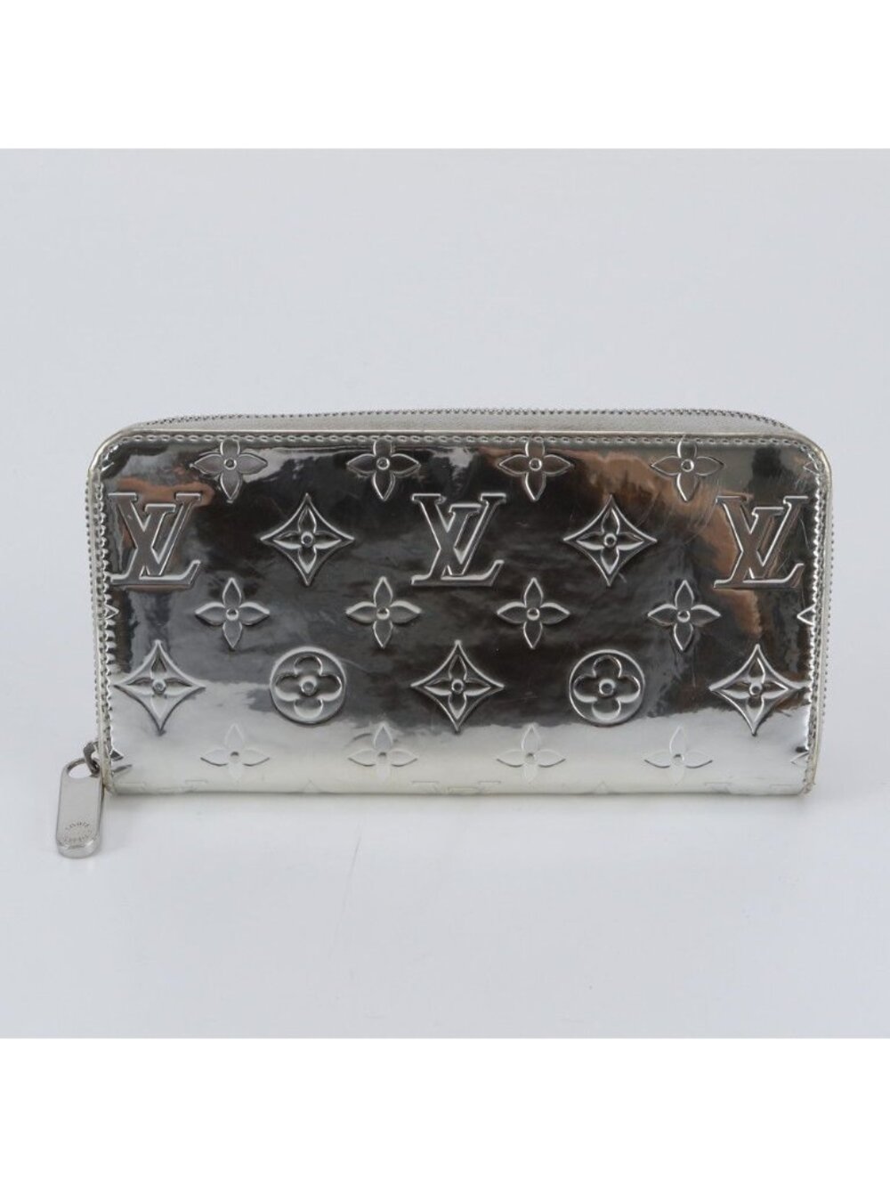 Louis Vuitton Monogram Miroir Zippy Wallet with Leather